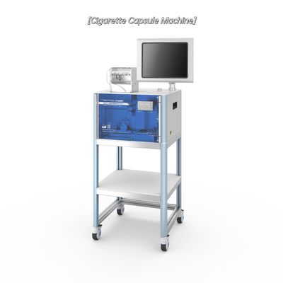 Pengoperasian Layar Sentuh Mesin Kapsul Rokok Filter Rod Weighing Tester GB/T
