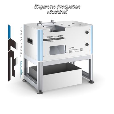 Mesin Produksi Rokok Pemotong 2000rpm 200 Peralatan Tembakau Hoppers