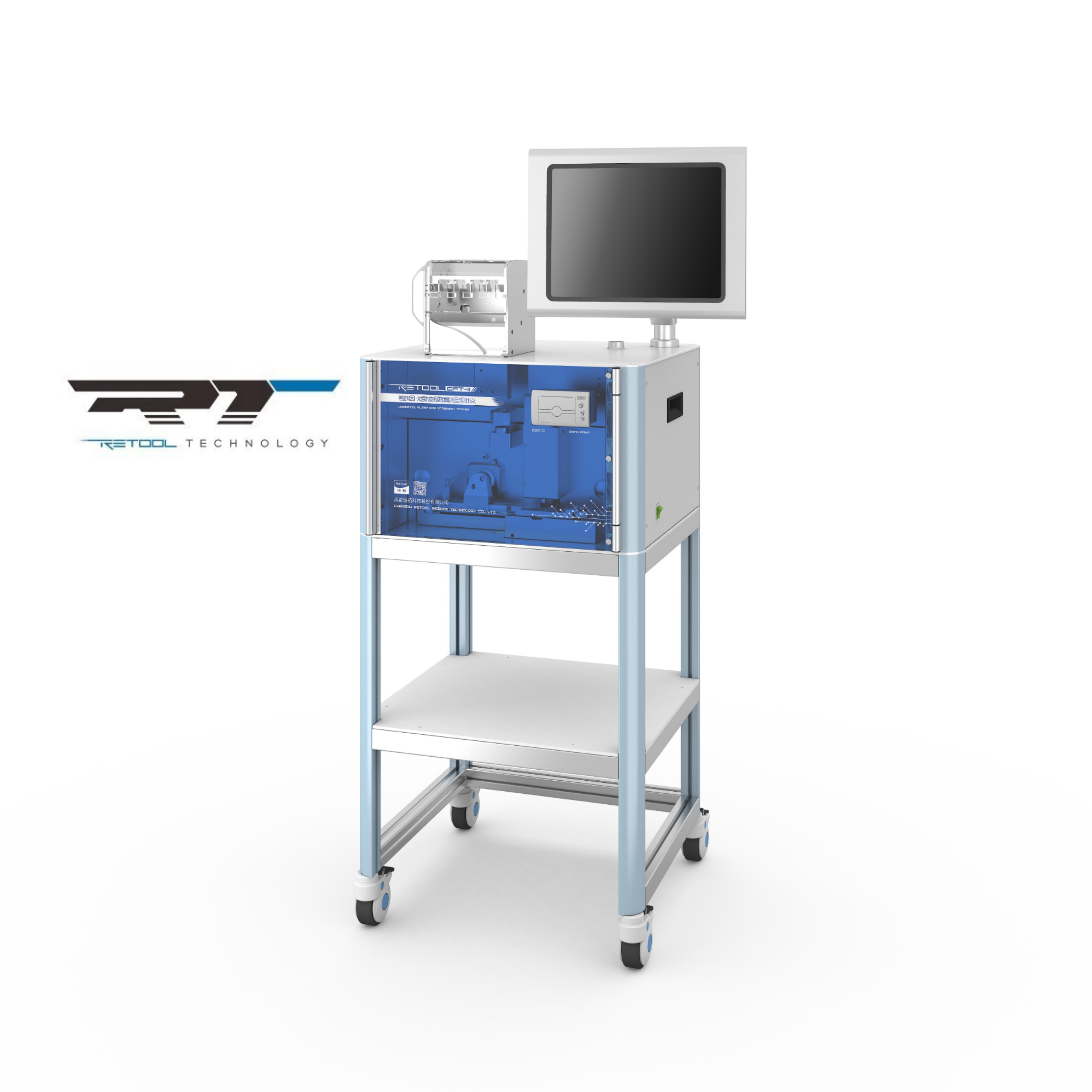 IS019001 Automatic Filter Rod Weighing Tester Sampling Dan Detection System 100W