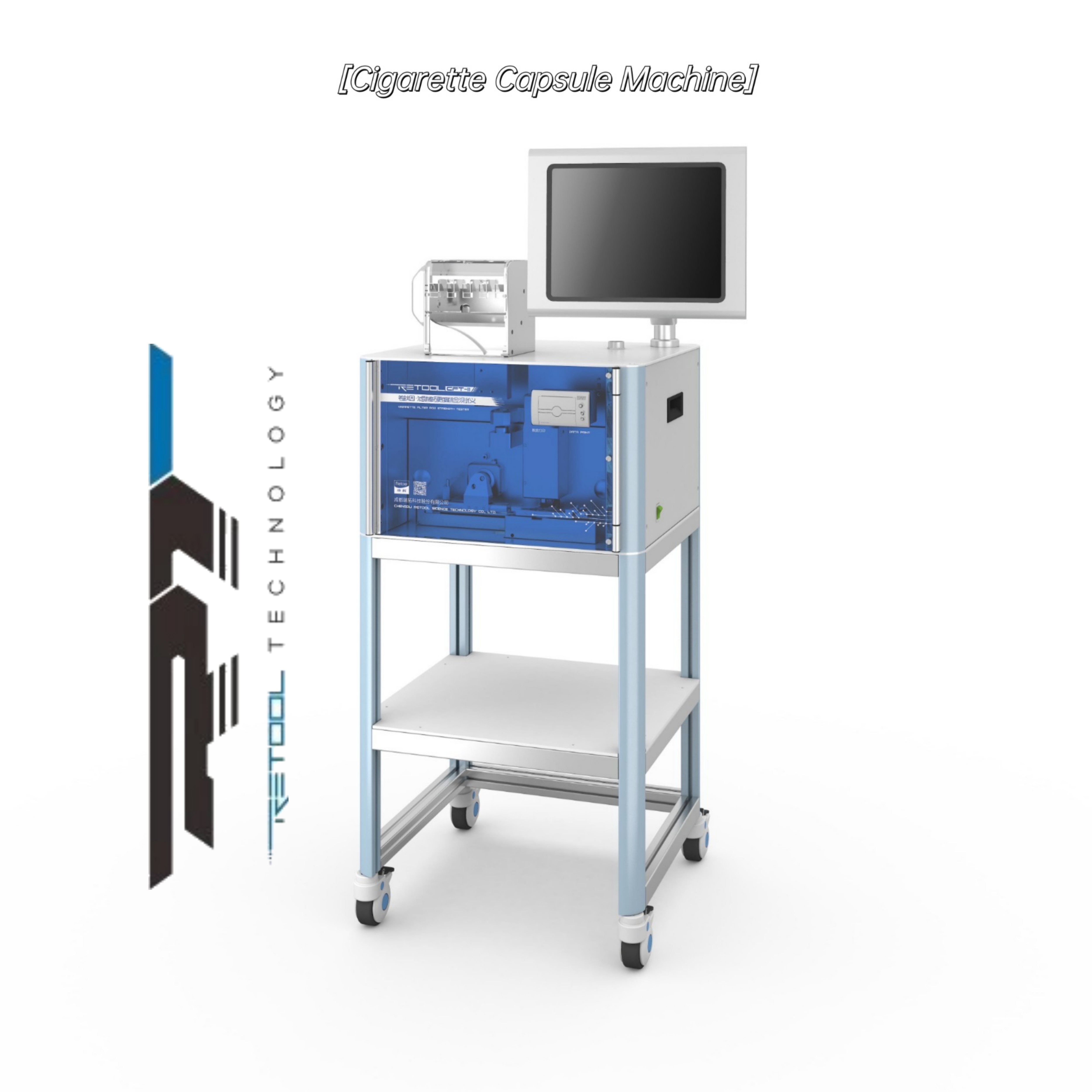 High Precision High Resolution Self-Inspection Rokok Filter Rod Weighing Tester