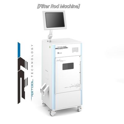 360 Derajat Inspeksi Batang Filter Mesin Lingkar Tester M30 Potongan/Menit
